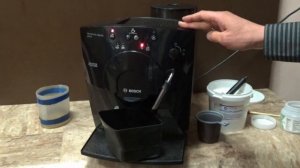 Чистка от накипи и кофейных масел кофемашины BOSCH TCA 5201