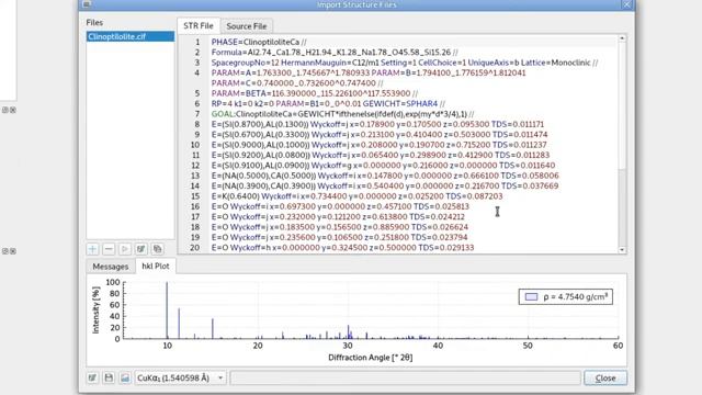 Profex XRD: Importing Structure Files смотреть онлайн