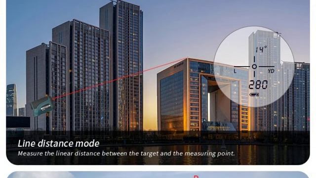 ARTBULL Laser Rangefinder Telescope Hunting 800m 2000m Laser Distance Meter