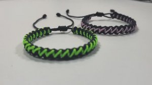 Красивый и простой в изготовлении браслет из ниток? _ модные браслеты✔️.