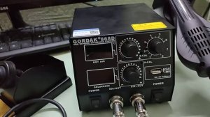 Gordak 868D обзор и доработка паяльной станции