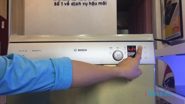 Máy rửa bát Bosch SMS25KI00E | IKITCHEN смотреть онлайн