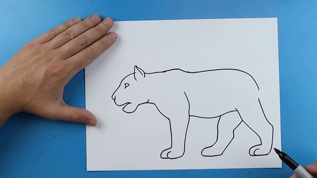 How to Draw a BLACK PANTHER смотреть онлайн