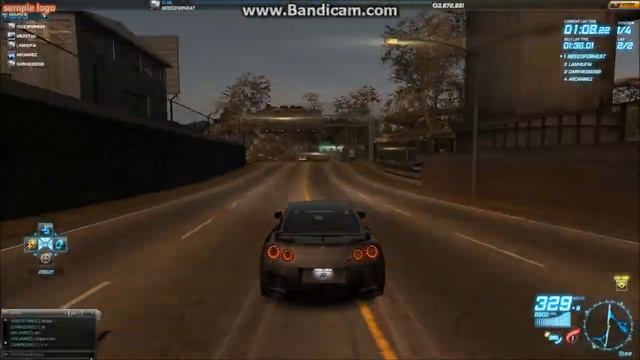 Need For Speed World NISSAN R35 spec-V Drifting (Not Hack) смотреть онлайн