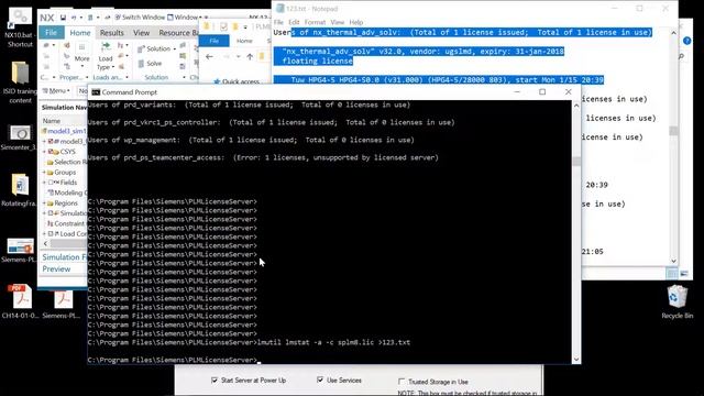 LMTools - How to remove hung license using lmremove command (with NX software) смотреть онлайн