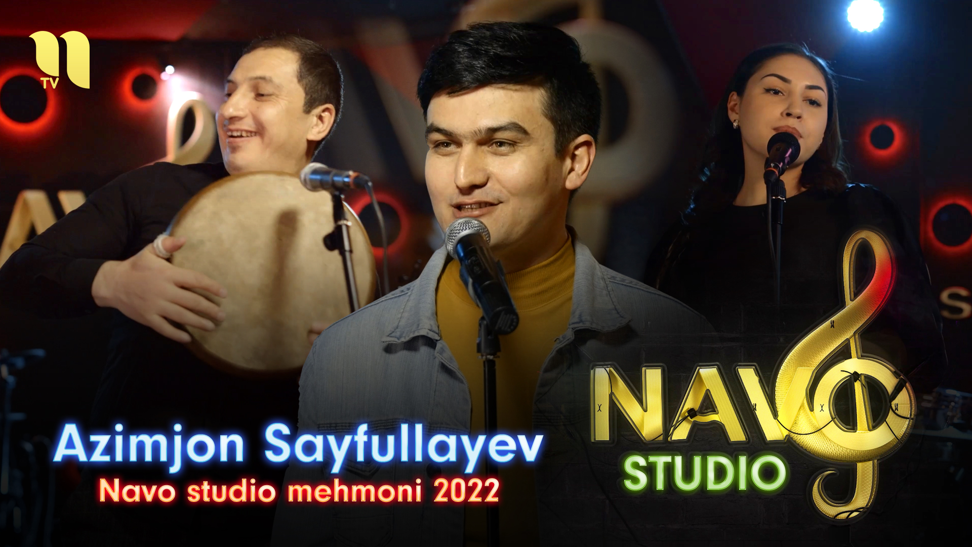 Azimjon Sayfullayev - Navo studio mehmoni 2022 смотреть онлайн