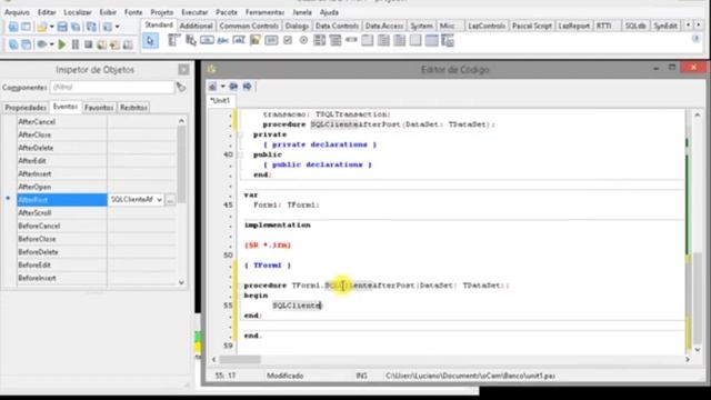 Lazarus acessando Postgres - Parte 2 смотреть онлайн