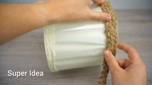 Роскошная Корзинка - Органайзер из Пластмассового Ведерка своими руками