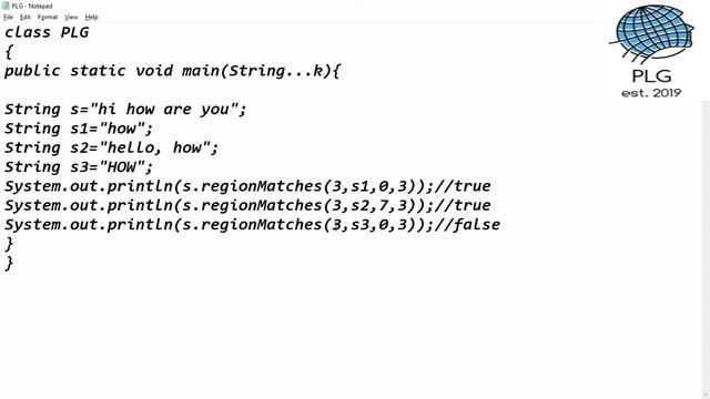 #16 regionMatchesIgnoreCase method in string class in java[HINDI] смотреть онлайн