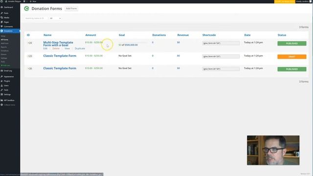 GiveWP 2.19 Introduces React Form Tables смотреть онлайн