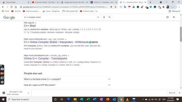How to Download and Install Dev C++ IDE on windows 10 / 8.1 / 7 | Start First Program смотреть онлайн