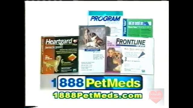 1-888-Pet Meds | Television Commercial | 2001 смотреть онлайн