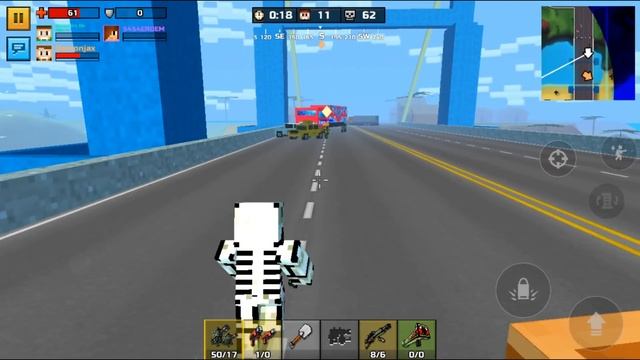Pixel Gun 3D обзор Королевской Битвы и других режимов Пиксельные войны смотреть онлайн