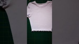 Diy✂️Как сшить кроп-топ?+Выкройка❤️ 42-44р || xs-s