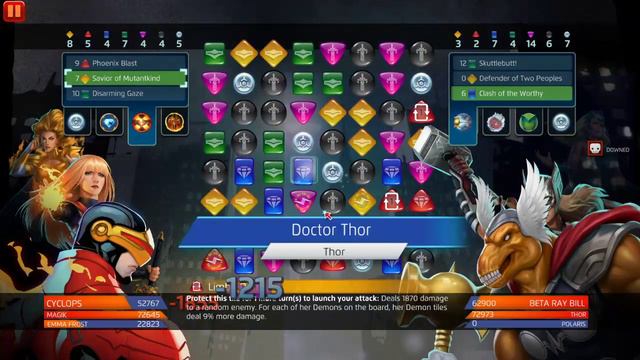 Marvel Puzzle Quest: PVP SIMULATOR NEW 5-STAR MAGIC (PHEONIX 5 TEAM) BEST BUILD | TEAMS | COMBOS смотреть онлайн
