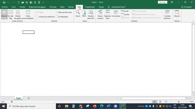 Interfaz de Excel 2019 1 смотреть онлайн