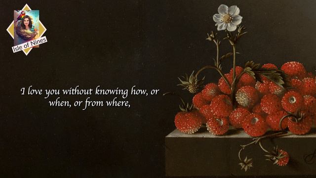PABLO NERUDA - One Hundred Love sonnets - Sonnet 17 (XVII): "I don't love you..." смотреть онлайн