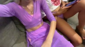 Влог с подругой на даче/ночевка с подругой 🐈🌷🐾