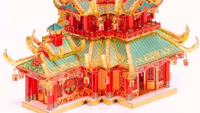 DIY 3D Model || China ChangAn Town & Shop смотреть онлайн