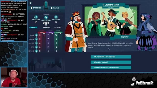 Pat Stares At King Of The Castle Versus You! The Viewers! смотреть онлайн