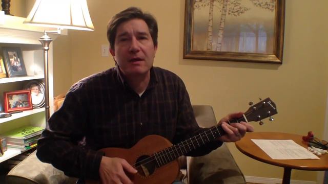 "One Mans Ceiling Is Another Man's Floor" by Paul Simon on Baritone Ukulele (with tab) смотреть онлайн