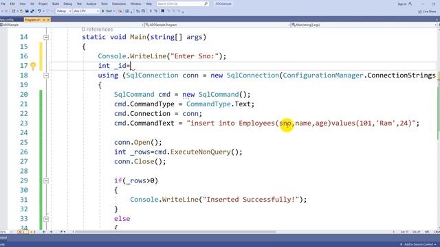 CRUD Operations using ADO.NET with SQL Server | DotNet Academy смотреть онлайн