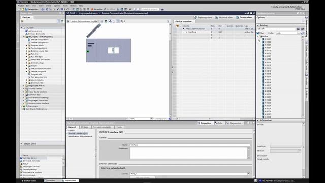 How to setup a PROFINET IO connection in Siemens TIA Portal смотреть онлайн