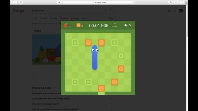 Google Snake Sokoban Small Fast 5 Apple 1