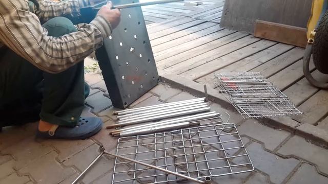 Функциональный походный мангал смотреть онлайн