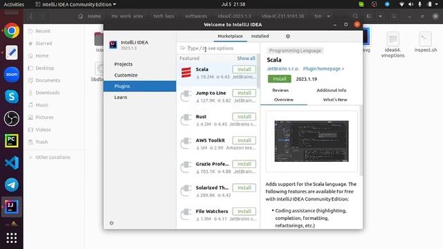 How to install IntelliJ in Ubuntu 20.04 OS | IDE | Scala | Java | Linux | Tech LAPS | TLAPS | Part смотреть онлайн