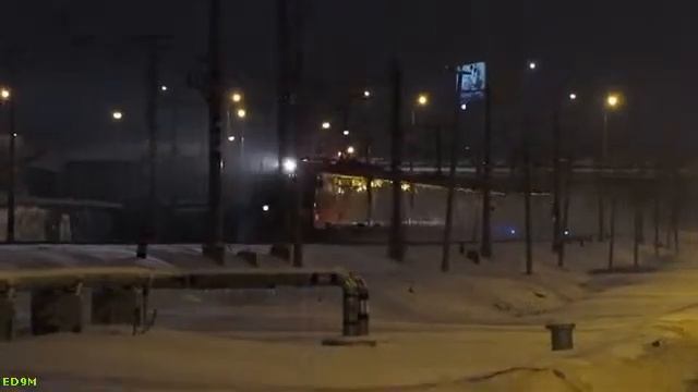 Электропоезда на перегоне Лианозово - Марк 08.12.2012 смотреть онлайн