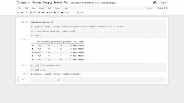 Pandas Groupby Tutorial Part I - Grouping by One Column смотреть онлайн
