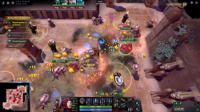 FASTEST GRAND MAGUS Aghanim's Labyrinth - 27:03 Minutes - NEW RECORD TI10 Summer Event смотреть онлайн