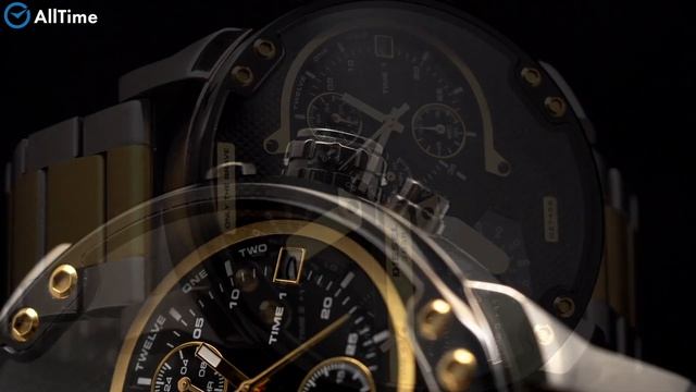Обзор часов Diesel DZ7459 с хронографом. Наручные часы. Alltime смотреть онлайн