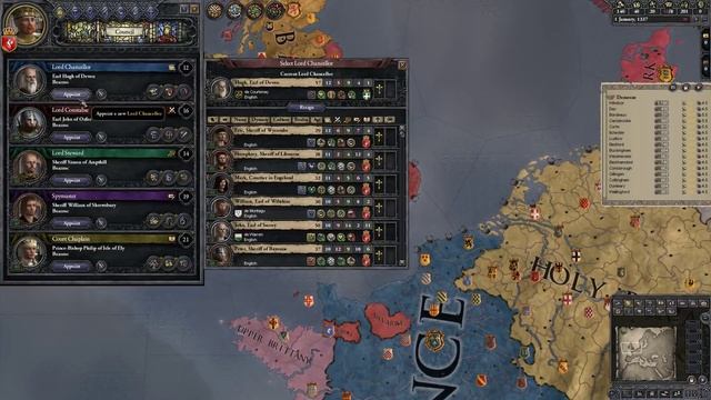 Crusader Kings 2 HIP Mod Hundred Years War 1 смотреть онлайн