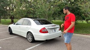 Обзор Mercedes-Benz E350 W211 2007. Наш первый автомобиль в США | Мерседес-бенц Е350 в кузове 211