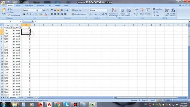 HOW TO IMPORT AND EXPORT ATTRIBUTES IN AUTOCAD TO EXCEL .(BLOCK ATTRIBUTES) смотреть онлайн