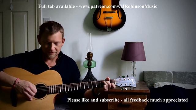 Let It Be - Solo fingerstyle arrangement - full PDF tabs available - Beatles acoustic cover смотреть онлайн