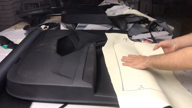 Тигуан 2 G (2016-2020) перетяжка дверных карт, обшивки и подлокотника в кожу смотреть онлайн