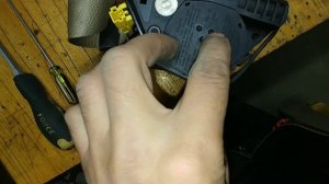 мерседес 221 кузов, ремонт взорваных задних ремней безопасности