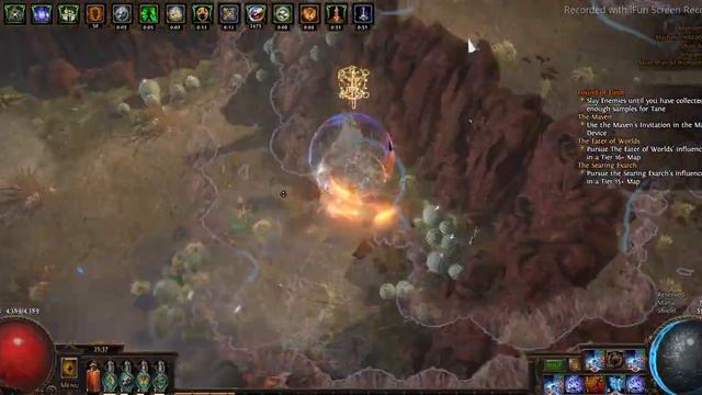 Path of Exile [3.19] - Ignite Vortex | Mayhem Event 90LV Build смотреть онлайн