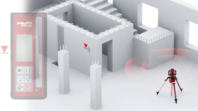 Cómo nivelar horizontal automáticamente con el láser rotativo Hilti PR 30-HVS y PRA 90 смотреть онлайн