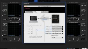 DJM900nexus Club kit setup with Turntables and Serato