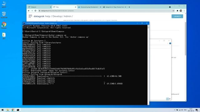 Running Datagrok locally on Windows смотреть онлайн