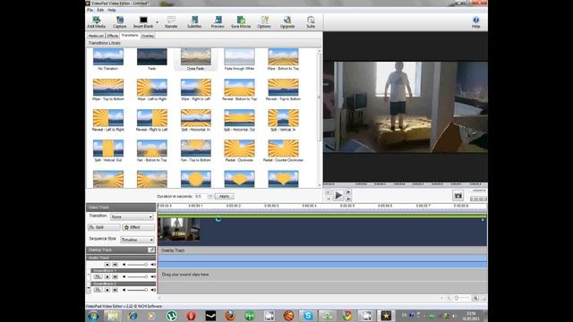 обучение по программе VideoPad Video Editor смотреть онлайн