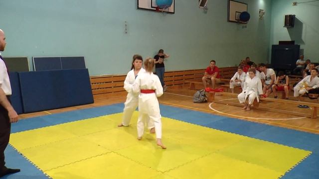 Каратэ Шотокан, Кумитэ, девочки 9-10 лет Поединок Рудова - Ожуг смотреть онлайн