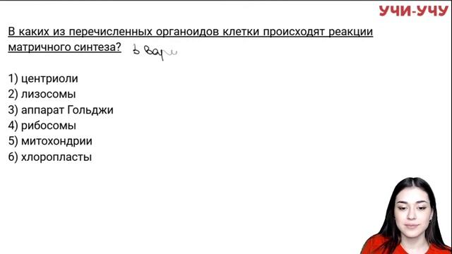 Вебинар практика | Биология ЕГЭ | Учи-Учу смотреть онлайн