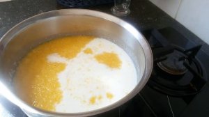 Кукурузная каша на молоке. Классический рецепт приготовления