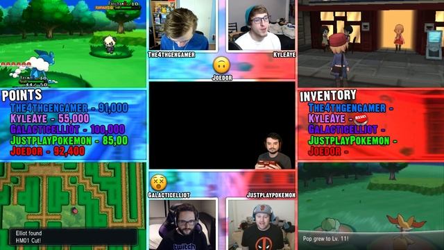 UPSIDE DOWN 3DS!? ? | Cutthroat Pokemon X and Y 5-Player Nuzlocke Versus | #3 смотреть онлайн