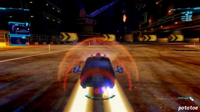 Cars 2: The Video Game | Sheriff - Oil Rig Run | potatoe смотреть онлайн